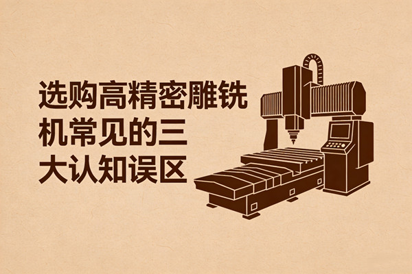 選購(gòu)高精密雕銑機(jī)常見(jiàn)的三大認(rèn)知誤區(qū)